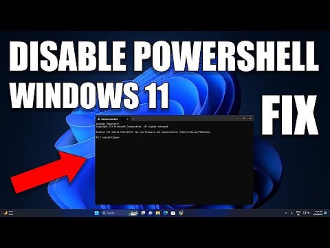 How to Disable PowerShell in Windows 11
