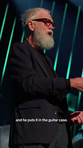 David Letterman Recounts Warren Zevon's Last Time on Late Night