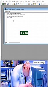 Auto-Format Excel in ONE CLICK! ⚡ | VBA Magic Trick