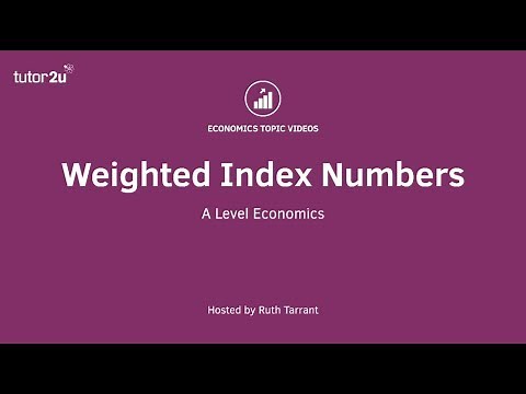 Maths Made Easy for A-Level Economics - Weighted Index Numbers