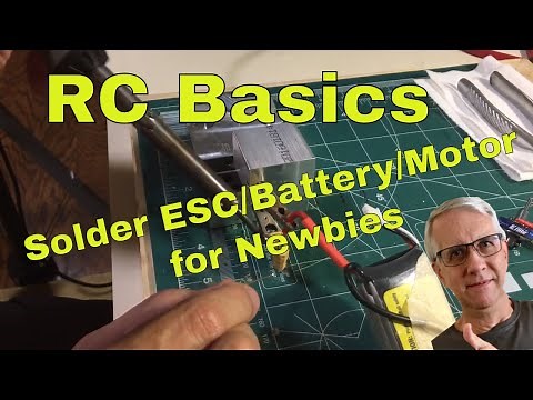 Radio Control Basics ESC Motor Battery