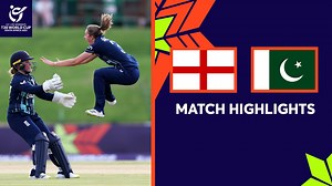 1.7M views · 10K reactions | England continued to impress as they cruised to a fine win over Pakistan at the Women's #U19T20WorldCup  Match highlights  | ICC - International Cricket Council | Facebook
