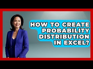 How To Create Probability Distribution In Excel? - The Friendly Statistician