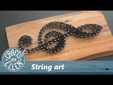 How to make string art | Tutorial