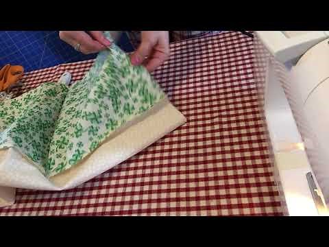 Easy sew tablerunner tutorial