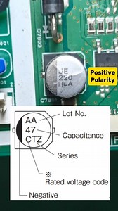 Reading SMD Elco code! #Reels #viral #diy #electronics #creative #audio #ideas #electrician #diyproject #componenteselectrónicos #shorts #electroniccomponents | Belajar Servis Elektronika