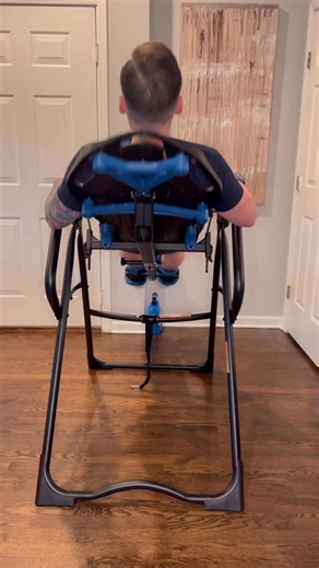 1.9K views |  Inversion Table for Spinal Decompression An inversion table uses gravity to help decompress the spine by gently inverting the body, which reduces pressure on the discs and nerves. This can offer temporary relief from low back pain, muscle tightness, and sciatica symptoms. It’s especially useful post-workout or after long days on your feet. #InversionTable #BackPainRelief #SpinalDecompression #ChiropracticCare #MobilityMatters #DrKyleRoss | Dr_kyleross | Facebook