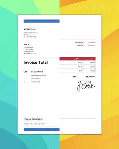 Quick & Easy Invoices | Invoice Home