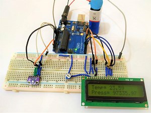 How to Interface BMP280 Pressure Sensor Module with Arduino