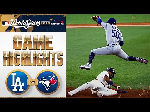 Dodgers vs. Blue Jays World Series Game 1 Highlights (10/24/25) | MLB Highlights