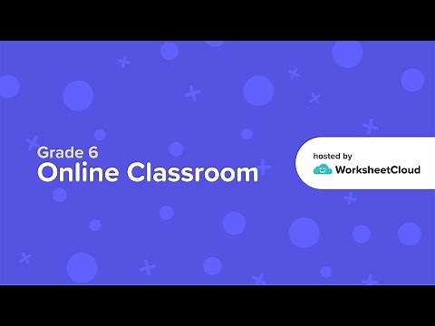 Grade 6 - Mathematics - Symmetry: Reflective / WorksheetCloud Video Lesson