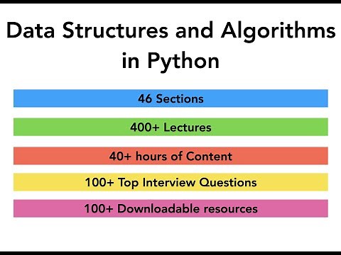 The Complete Data Structures and Algorithms Course in Python