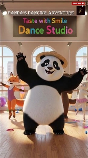 Panda’s Dancing Adventure 🐼💃✨#pandadance #CuteAnimals #AIVideo #DancingPanda #AnimalShorts