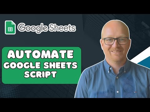 How to Automate Google Sheets Using Apps Script (Beginner Tutorial)