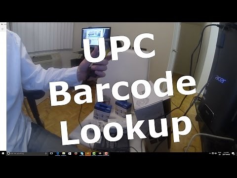UPC Barcode Lookup For Home Inventory