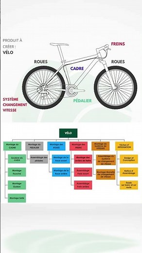 Modèle de structure de découpage de projet (SDP/WBS) #gestiondeprojet #wbs #SDP #découpagedeprojet