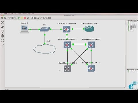 GNS3 Talks: Python for Network Engineers with GNS3 (Part 6) - In-band management and save configs