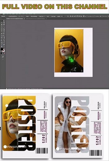 Typography Poster Design in Illustrator | Modern Typography