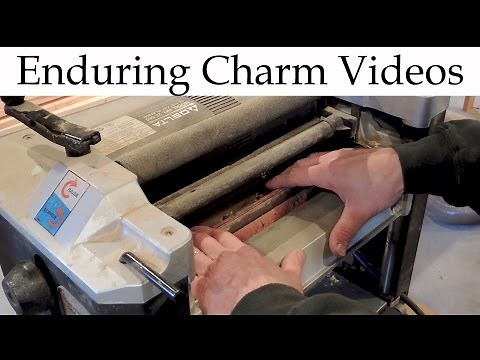 Changing Delta Or Porter Cable Planer Blades