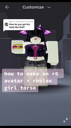 Reply to @..alohasisterss r6 tut roblox girl torso #roblox #r6 #robloxfyp #foryou #fyp #tutorial