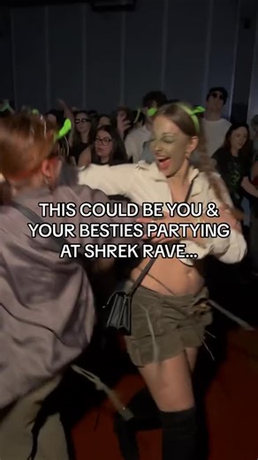 SHREK RAVE on Instagram: "living the dream at the shrek rave"