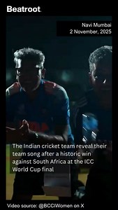 444K views · 13K reactions | The Indian cricket team reveal their team song after clinching historic first ICC Women’s Cricket World Cup title | Faye D'Souza | Facebook