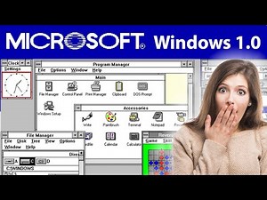 Windows 1.01 Review - 1st Windows OS