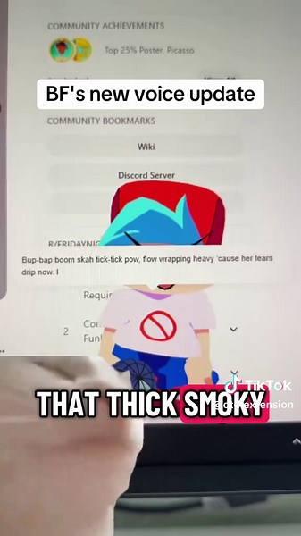 Boyfriend's New Voice Update in Friday Night Funkin'