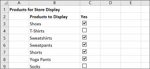 How to Create a Checklist in Microsoft Excel
