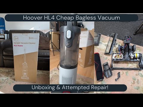 Plastic Fantastic! Hoover HL4 Upright Vacuum, with a tiny fault!