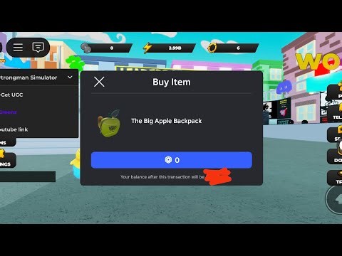 [UGC LIMITEDS] StrongMan Simulator Script - INSTANT UGC (PASTEBIN)