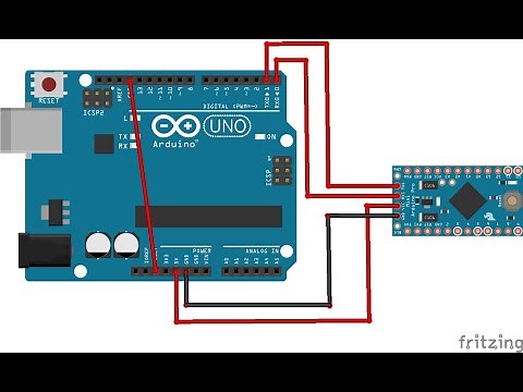 HOW TO PROGRAM ARDUINO PRO MINI WITH ARDUINO UNO SOLDERED CHIP TUTORIAL