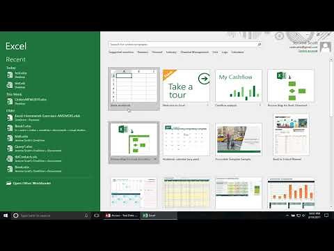 Linking Access Database Tables To An Excel Workbook