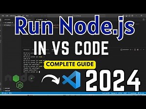 How to Run Node.js in VS Code on Windows 10/11 [2024] | Setup Node.js in VS Code | Node.js Tutorial