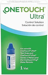 OneTouch Ultra Control Solution for Blood Glucose Meters, Test Strips - 0.126 Fl Oz