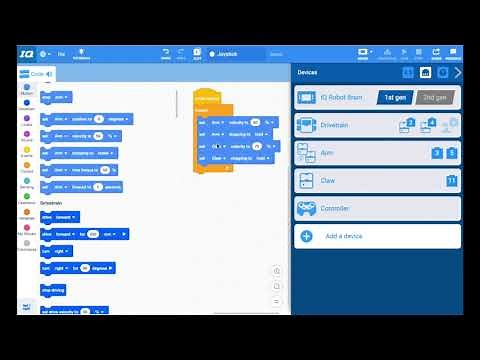 Autonomous Programming VEX IQ