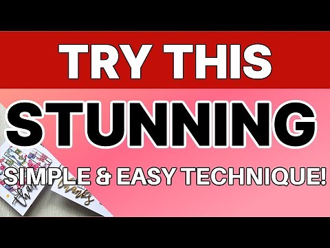 MAKE STUNNING CARDS!! EASY & SIMPLE !