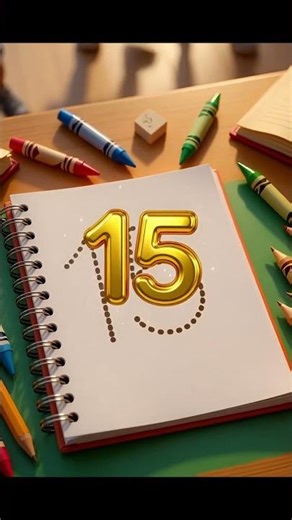 Number 15 Learning for Kids | 3D Animation | Counting 15 Balloons | Preschool & Kindergarten