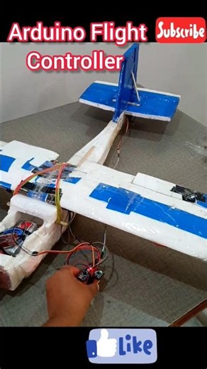 How To work Arduino Flight Controller in rc plane|Auto Pilot Mode on rc plane|rc plane #shorts #rc