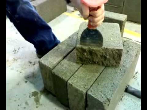Cutting a half Block