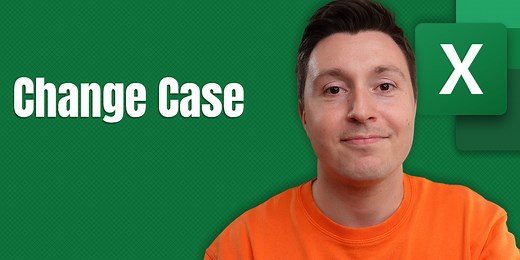 How to Change Case in Excel to UPPER, lower, and Proper