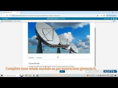 Complete Guide to Enrolling and Completing MATLAB Onramp Course