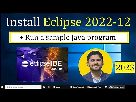 How to install Eclipse IDE 2022-12 on Windows 10 | Updated 2023