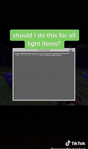 Command Blocks on TikTok