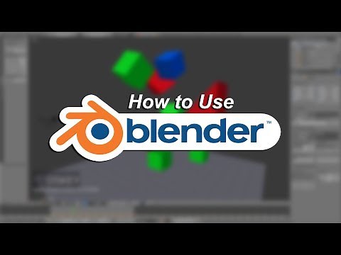 How to use Blender : Beginner Tutorial