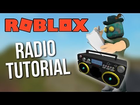 [ROBLOX Tutorial] - Radio (Model on your back with a GUI)