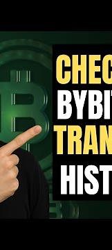 How To Check Transaction History On ByBit