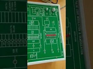 JNTUA ACS Pulse Code Modulation & Demodulation experiment