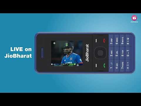 Watch LIVE Cricket FREE on JioBharat with JioCinema