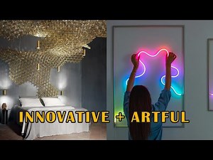 TOP 15 Decorative LED Lights | Living Room - Bedroom | Interior Design And Home Decor Ideas